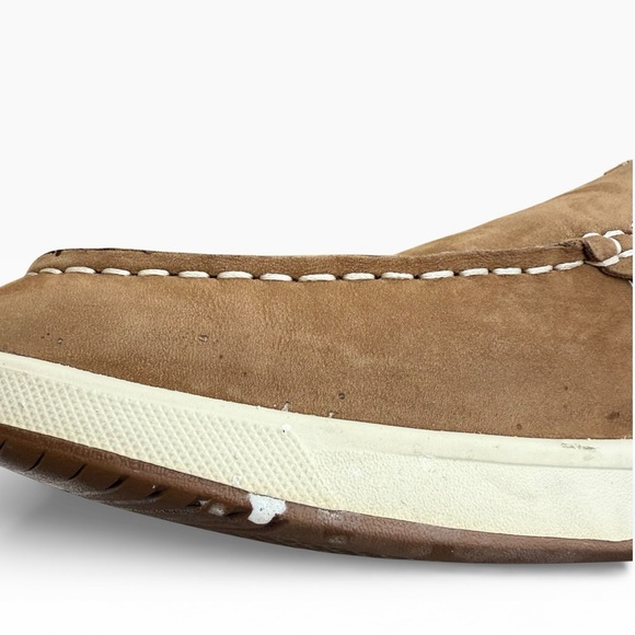 Florsheim Crossover Moc Toe Slip on Loafers Men's Size 10 Brown - Picture 9 of 15